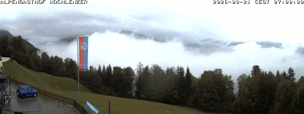 Archiv Foto Webcam Schönau am Königssee: Alpengasthof Hochlenzer