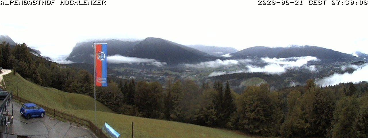 Archiv Foto Webcam Schönau am Königssee: Alpengasthof Hochlenzer