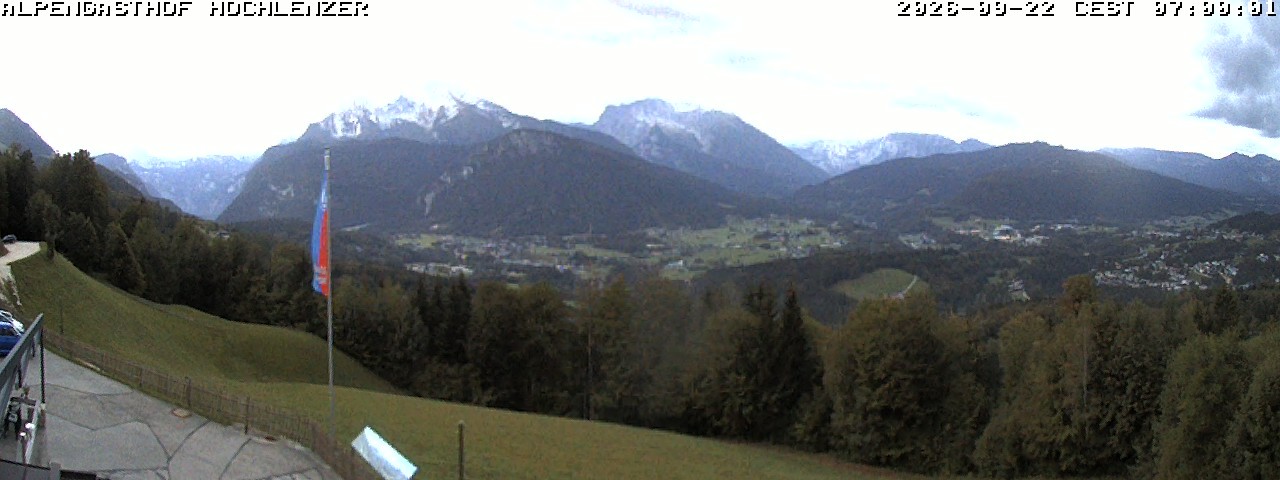 Archiv Foto Webcam Schönau am Königssee: Alpengasthof Hochlenzer
