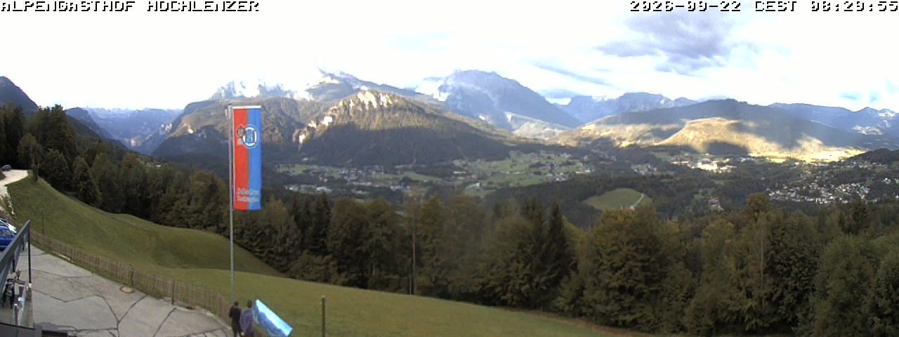 Archiv Foto Webcam Schönau am Königssee: Alpengasthof Hochlenzer