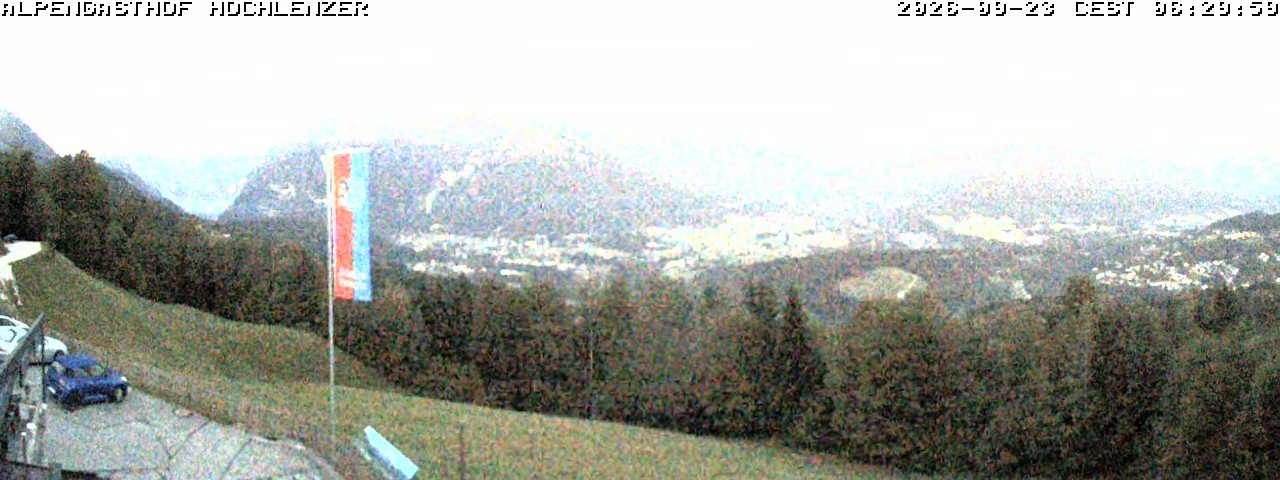 Archiv Foto Webcam Schönau am Königssee: Alpengasthof Hochlenzer