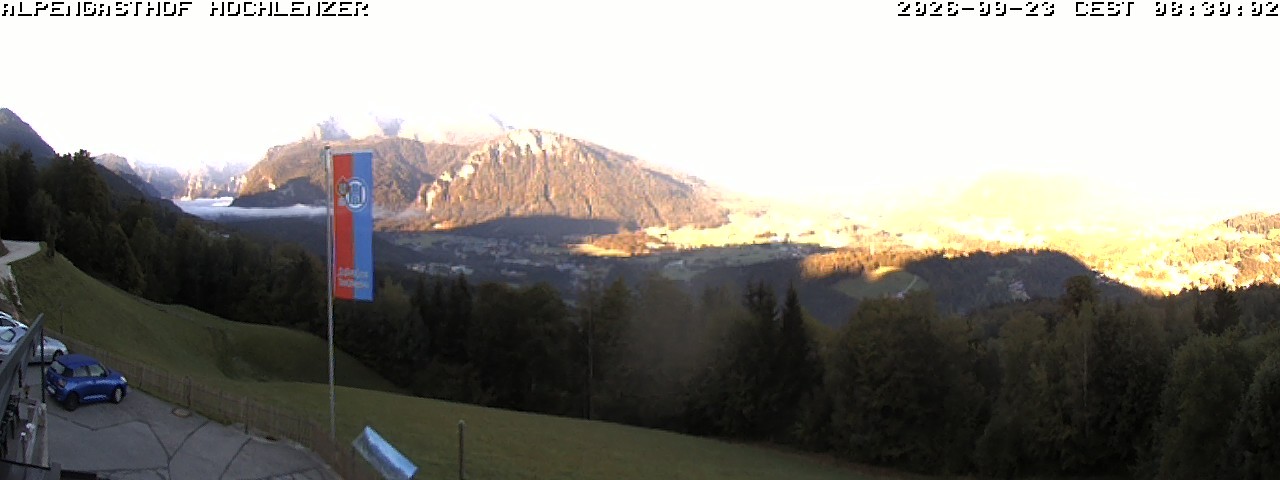 Archiv Foto Webcam Schönau am Königssee: Alpengasthof Hochlenzer