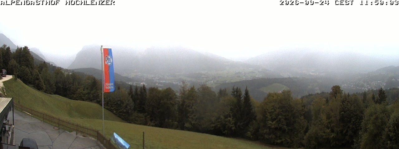 Archived image Webcam Schönau am Königssee - View Mountain Hut Hochlenzer