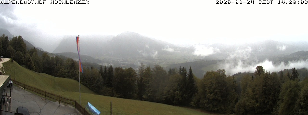 Archived image Webcam Schönau am Königssee - View Mountain Hut Hochlenzer