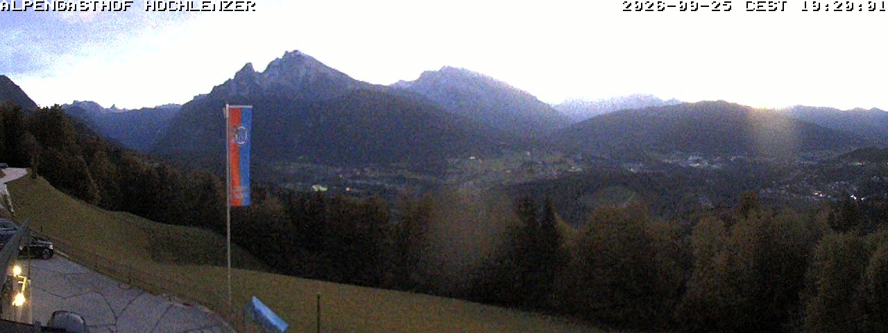 Archiv Foto Webcam Schönau am Königssee: Alpengasthof Hochlenzer