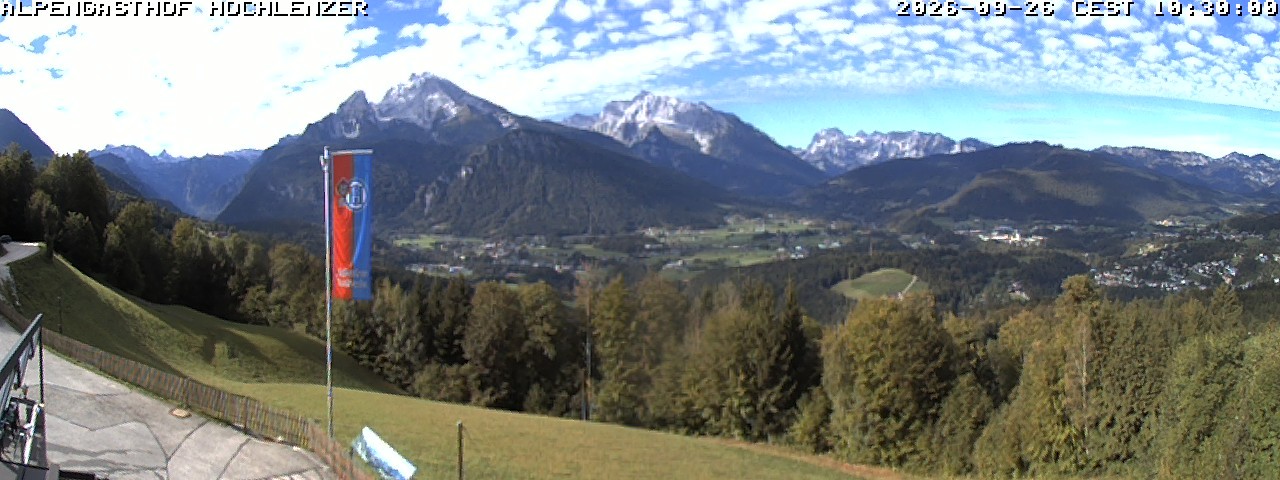 Archiv Foto Webcam Schönau am Königssee: Alpengasthof Hochlenzer