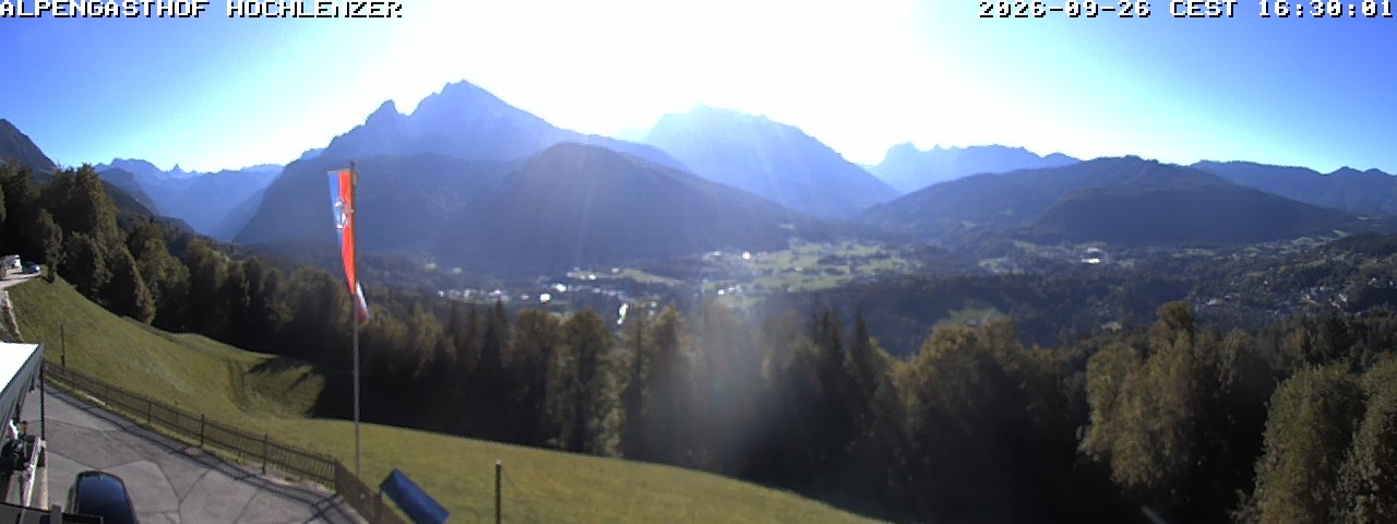 Archiv Foto Webcam Schönau am Königssee: Alpengasthof Hochlenzer