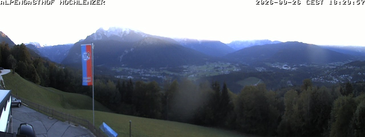Archiv Foto Webcam Schönau am Königssee: Alpengasthof Hochlenzer