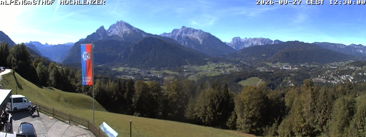 Archiv Foto Webcam Schönau am Königssee: Alpengasthof Hochlenzer