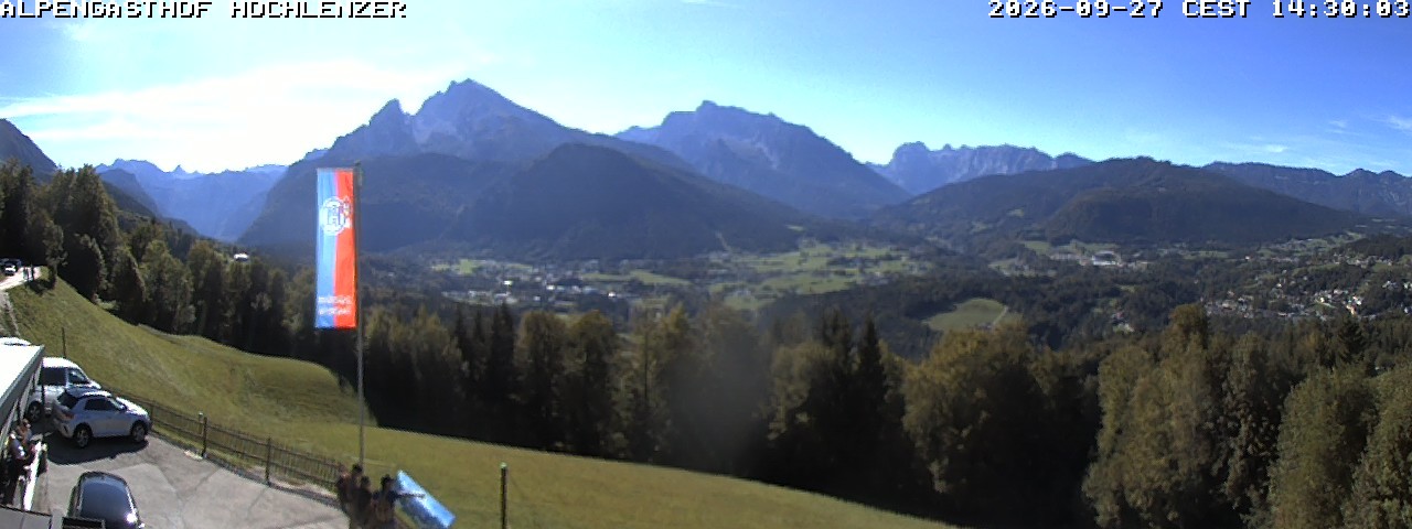 Archiv Foto Webcam Schönau am Königssee: Alpengasthof Hochlenzer
