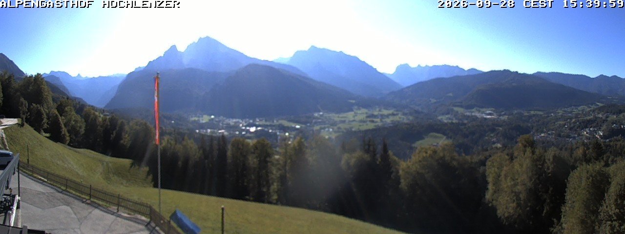 Archiv Foto Webcam Schönau am Königssee: Alpengasthof Hochlenzer