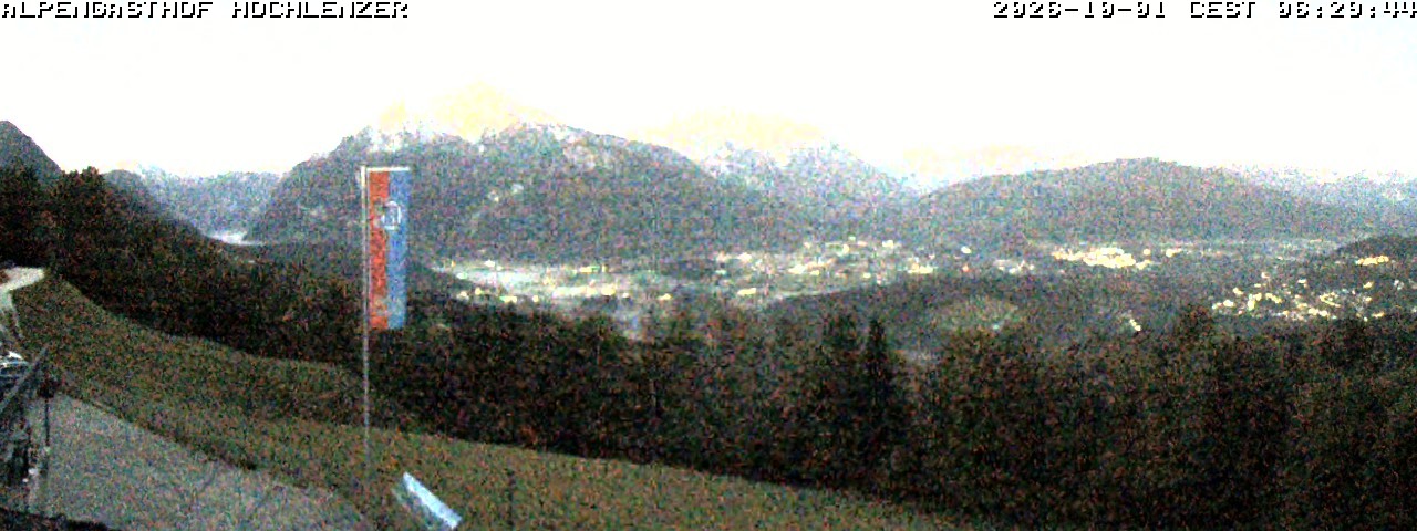 Archiv Foto Webcam Schönau am Königssee: Alpengasthof Hochlenzer