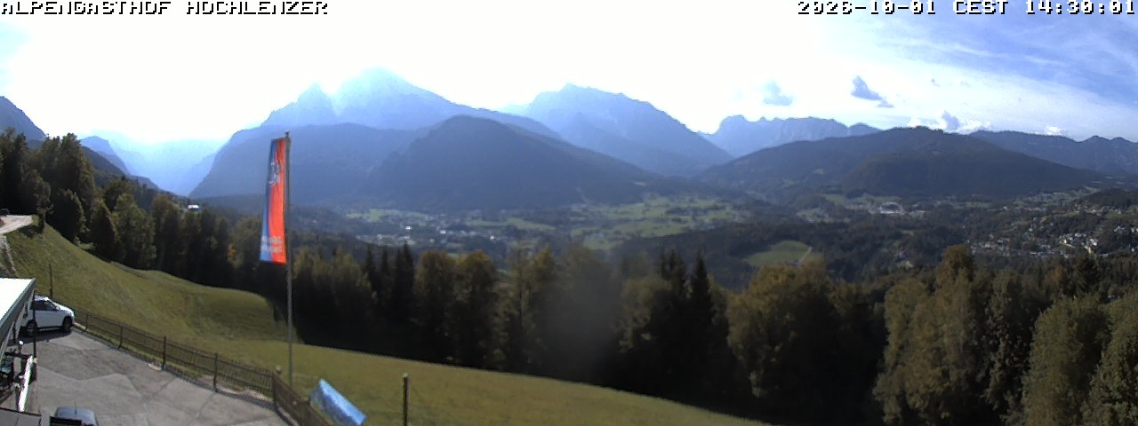 Archiv Foto Webcam Schönau am Königssee: Alpengasthof Hochlenzer