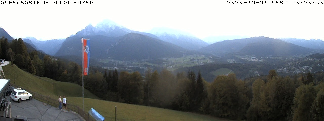 Archiv Foto Webcam Schönau am Königssee: Alpengasthof Hochlenzer