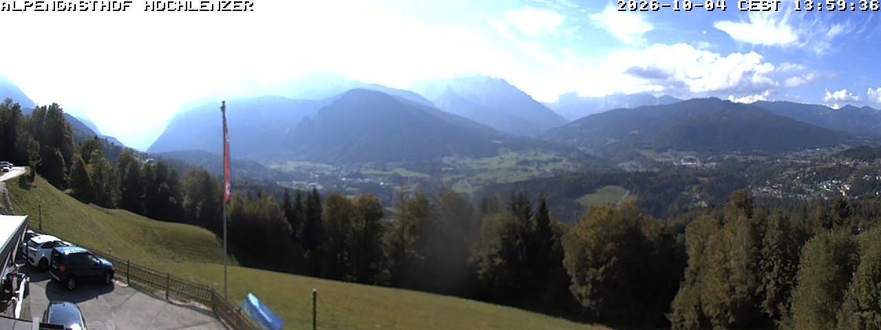 Archiv Foto Webcam Schönau am Königssee: Alpengasthof Hochlenzer