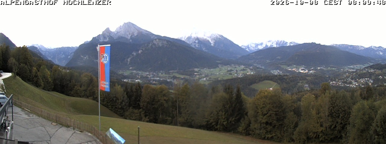 Archiv Foto Webcam Schönau am Königssee: Alpengasthof Hochlenzer