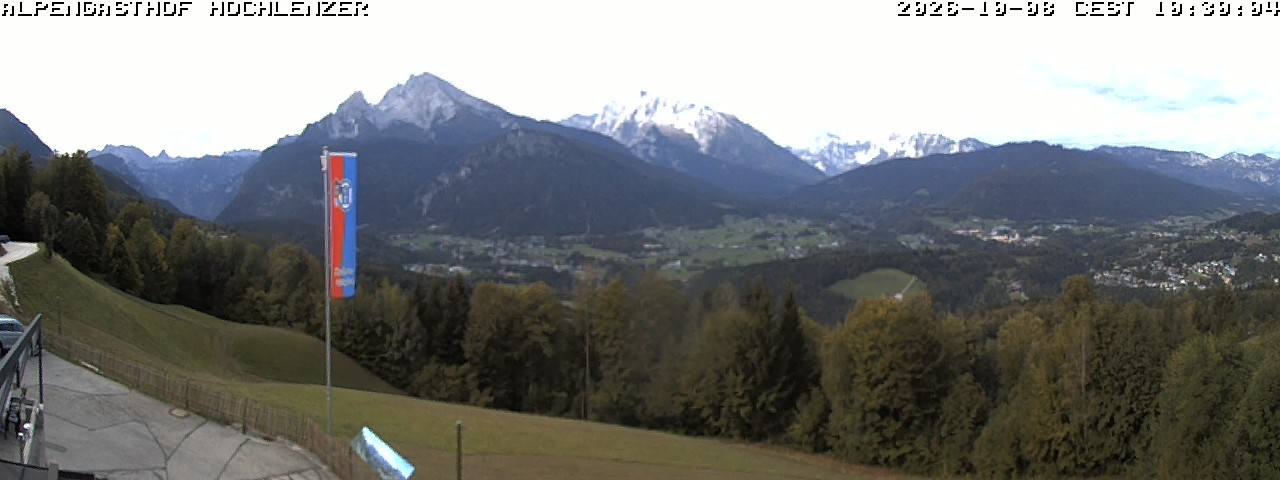Archiv Foto Webcam Schönau am Königssee: Alpengasthof Hochlenzer
