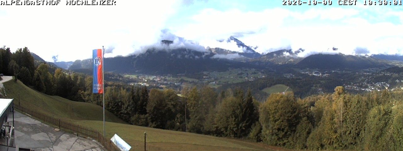 Archiv Foto Webcam Schönau am Königssee: Alpengasthof Hochlenzer