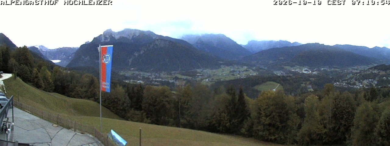 Archiv Foto Webcam Schönau am Königssee: Alpengasthof Hochlenzer