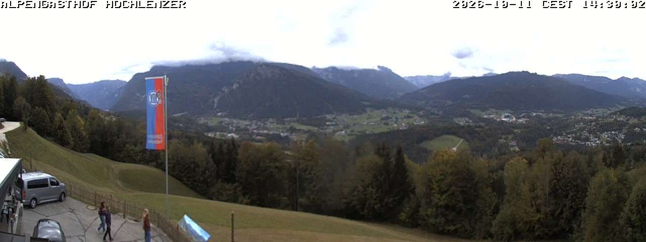 Archived image Webcam Schönau am Königssee - View Mountain Hut Hochlenzer