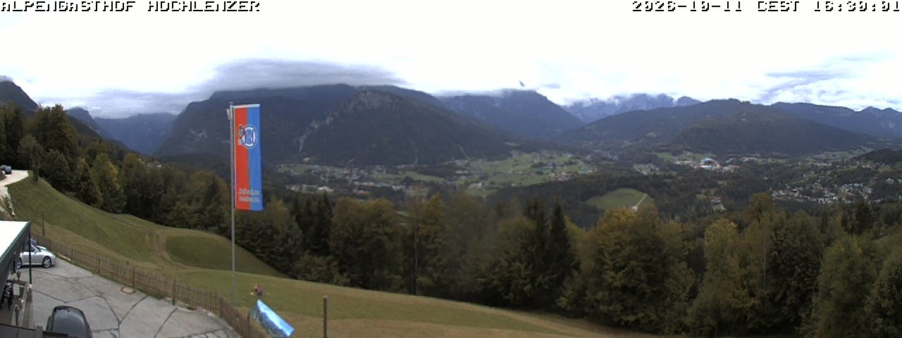 Archived image Webcam Schönau am Königssee - View Mountain Hut Hochlenzer