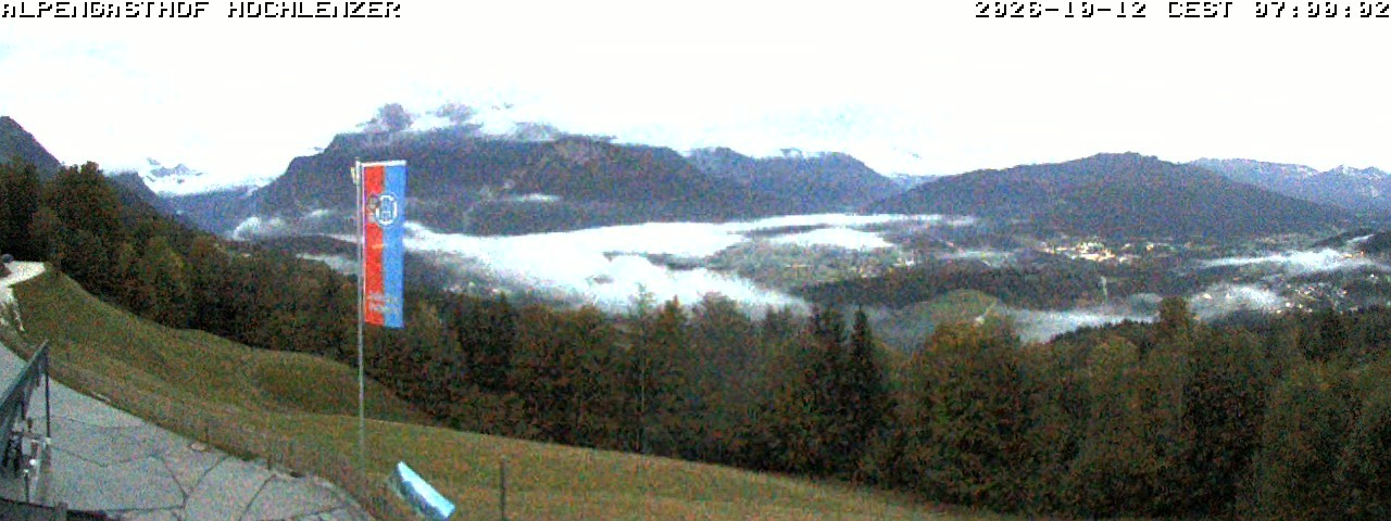 Archiv Foto Webcam Schönau am Königssee: Alpengasthof Hochlenzer