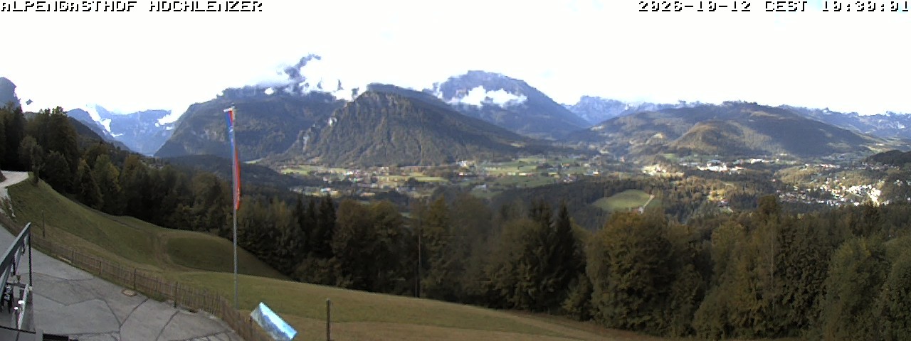 Archiv Foto Webcam Schönau am Königssee: Alpengasthof Hochlenzer
