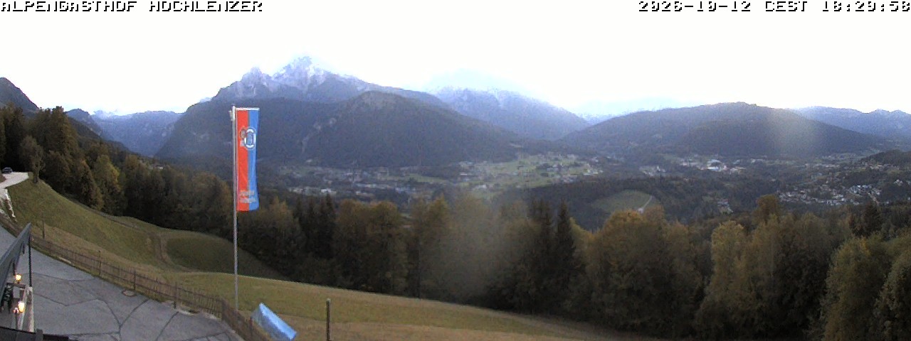 Archiv Foto Webcam Schönau am Königssee: Alpengasthof Hochlenzer