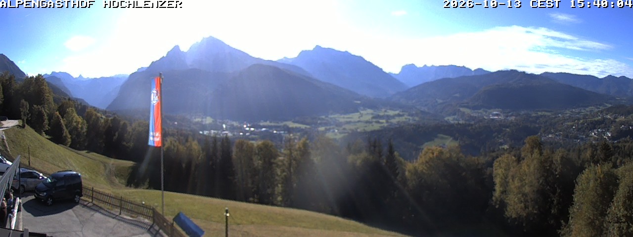 Archiv Foto Webcam Schönau am Königssee: Alpengasthof Hochlenzer