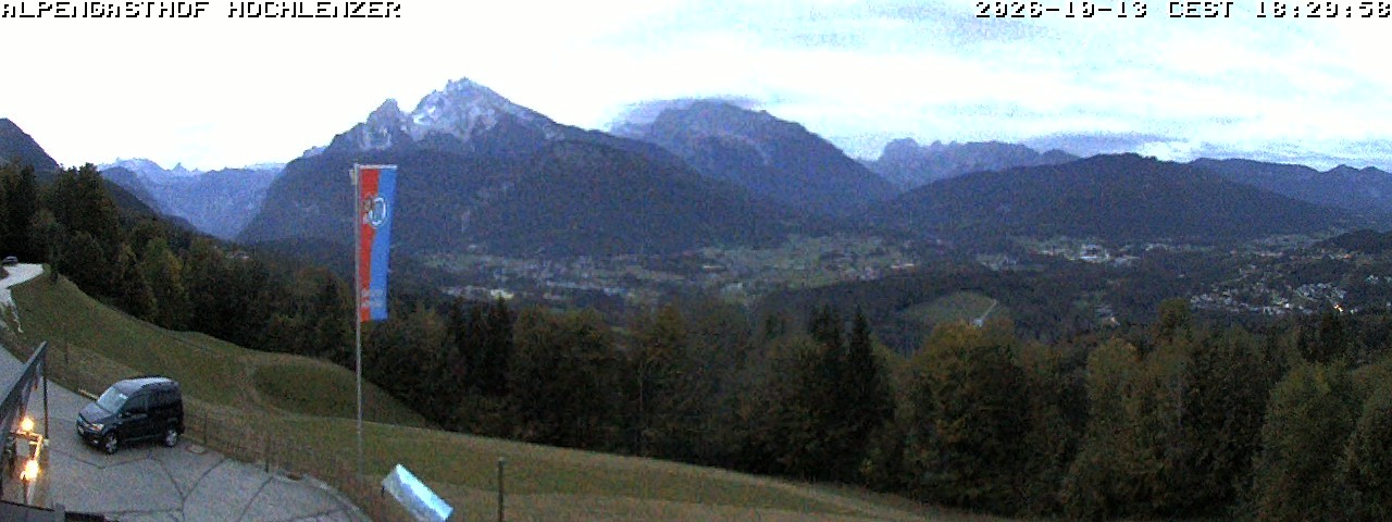 Archiv Foto Webcam Schönau am Königssee: Alpengasthof Hochlenzer