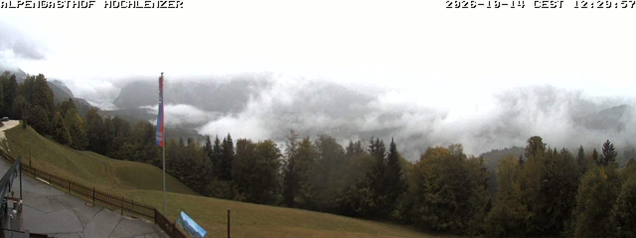 Archived image Webcam Schönau am Königssee - View Mountain Hut Hochlenzer