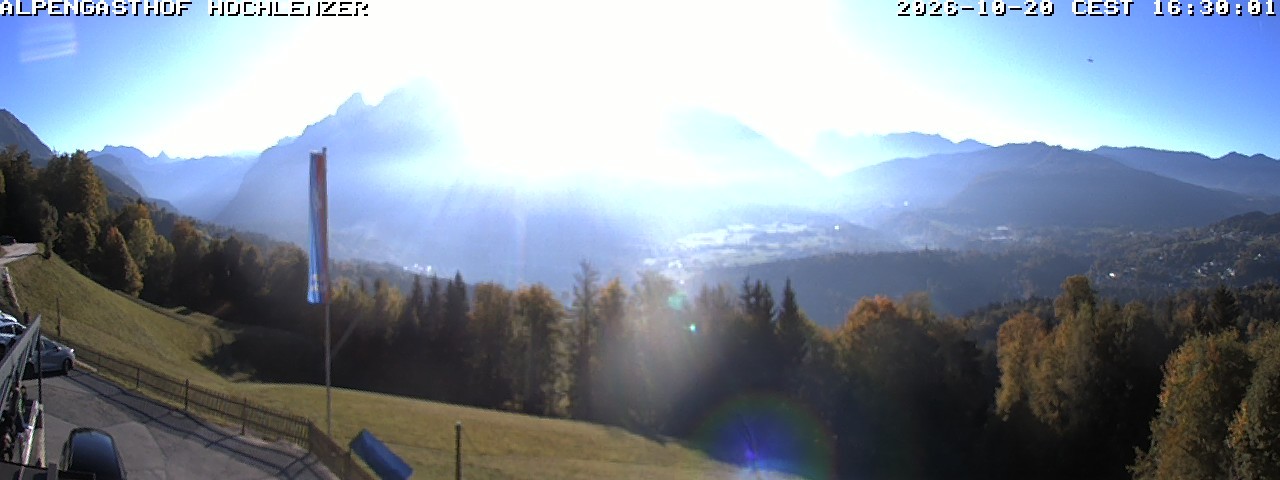 Archiv Foto Webcam Schönau am Königssee: Alpengasthof Hochlenzer