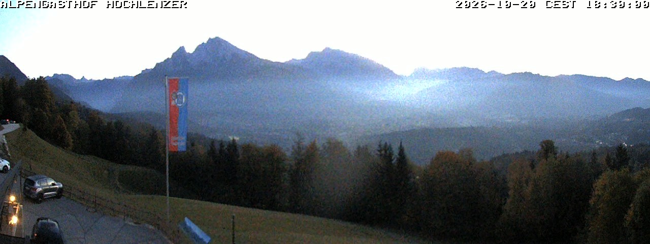 Archiv Foto Webcam Schönau am Königssee: Alpengasthof Hochlenzer