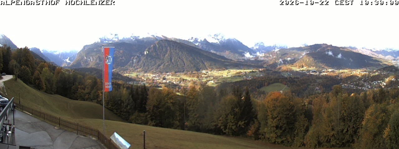 Archiv Foto Webcam Schönau am Königssee: Alpengasthof Hochlenzer