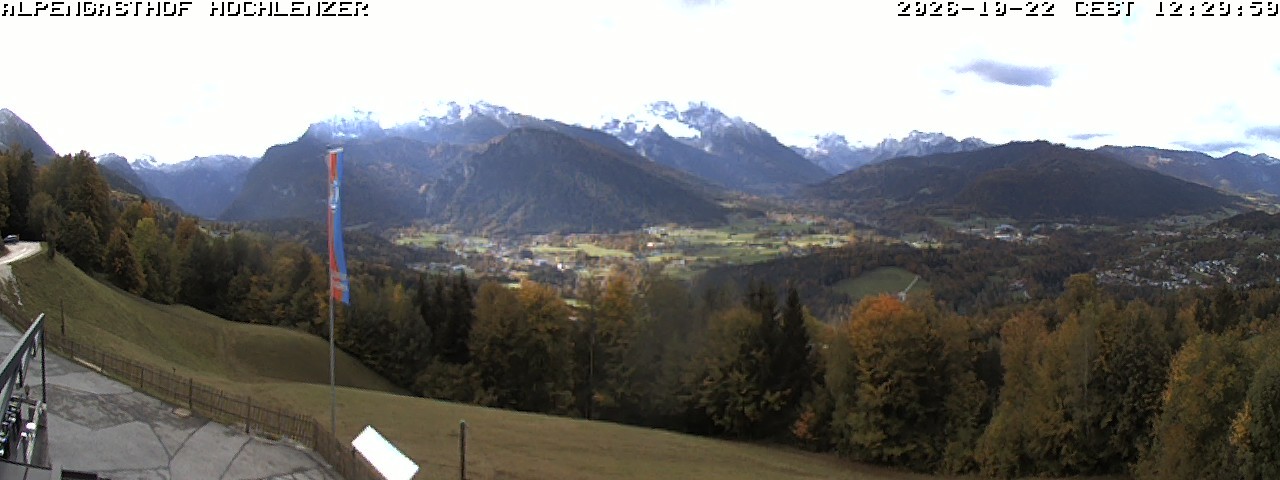 Archiv Foto Webcam Schönau am Königssee: Alpengasthof Hochlenzer