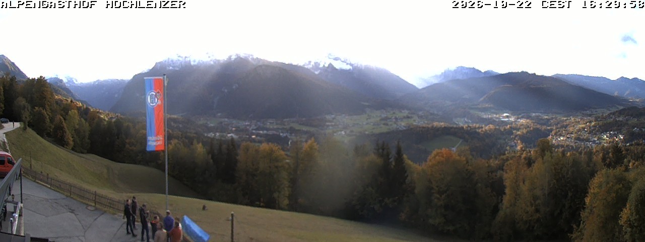 Archiv Foto Webcam Schönau am Königssee: Alpengasthof Hochlenzer