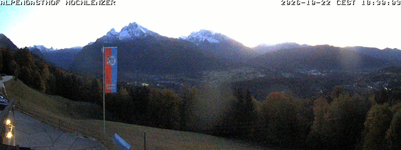 Archiv Foto Webcam Schönau am Königssee: Alpengasthof Hochlenzer