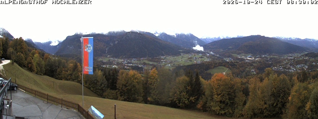 Archived image Webcam Schönau am Königssee - View Mountain Hut Hochlenzer