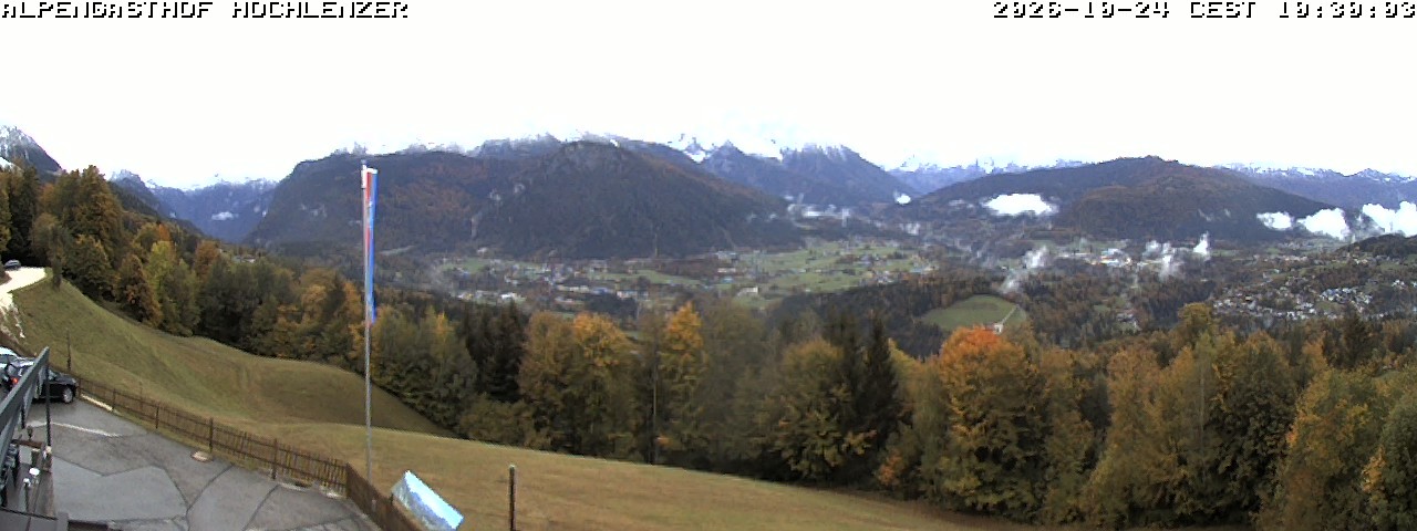 Archived image Webcam Schönau am Königssee - View Mountain Hut Hochlenzer