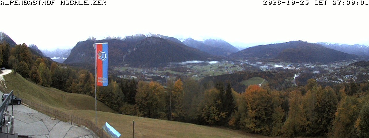 Archiv Foto Webcam Schönau am Königssee: Alpengasthof Hochlenzer