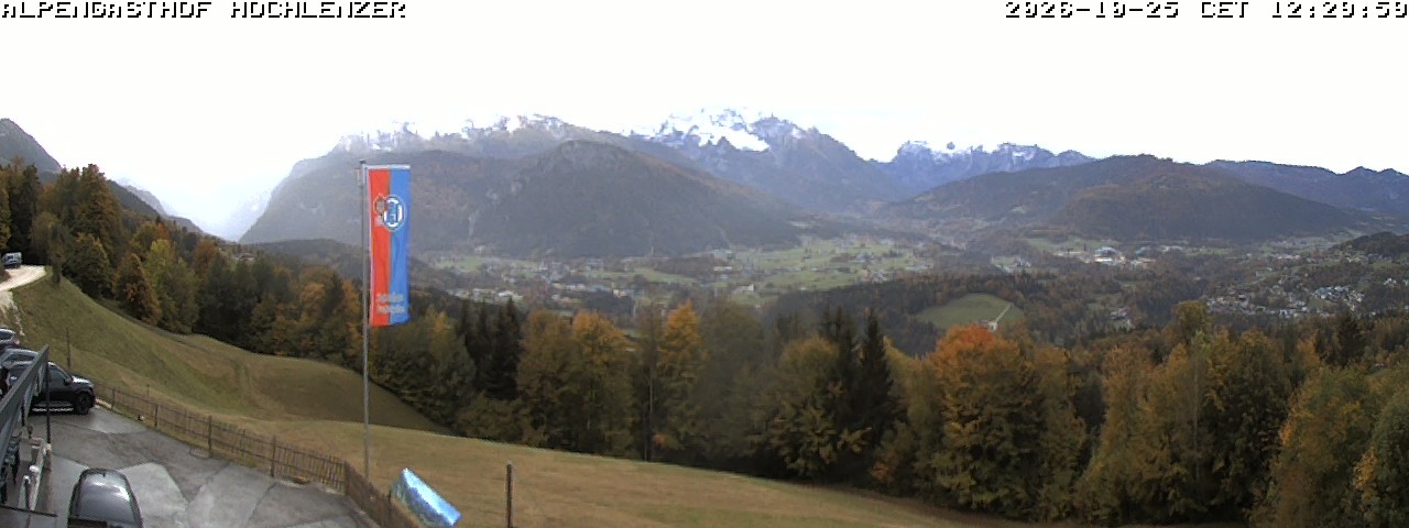 Archiv Foto Webcam Schönau am Königssee: Alpengasthof Hochlenzer