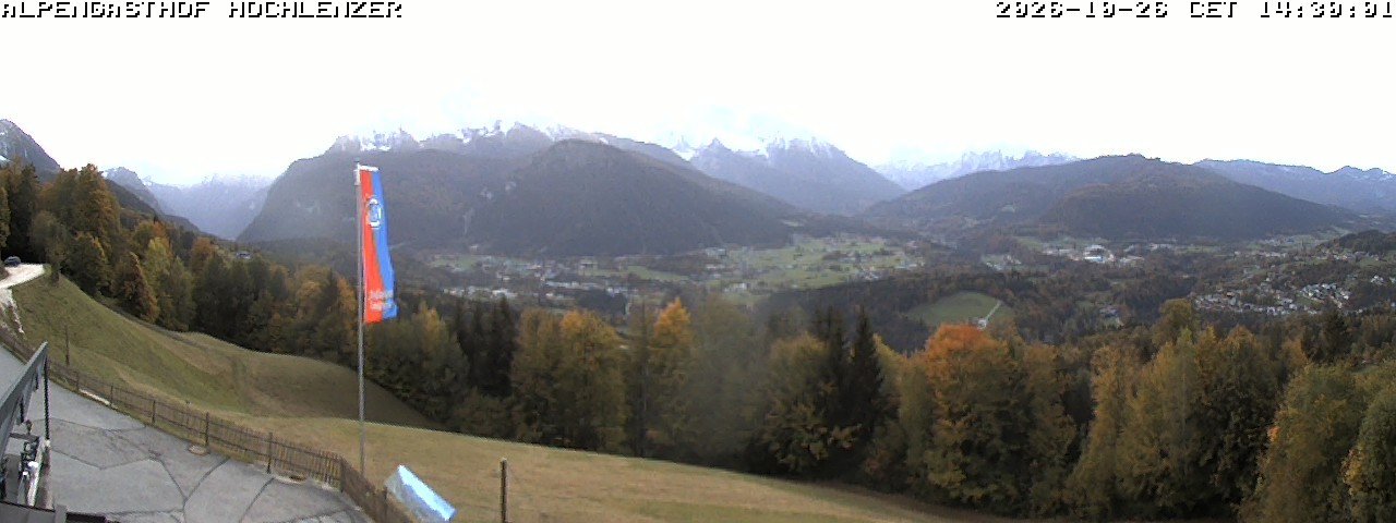 Archiv Foto Webcam Schönau am Königssee: Alpengasthof Hochlenzer