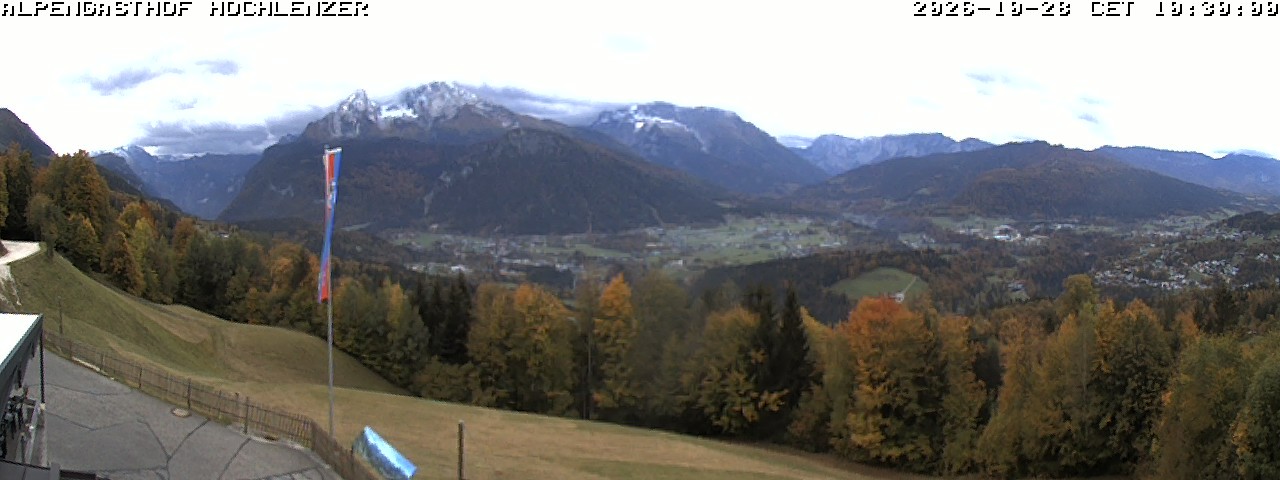 Archiv Foto Webcam Schönau am Königssee: Alpengasthof Hochlenzer