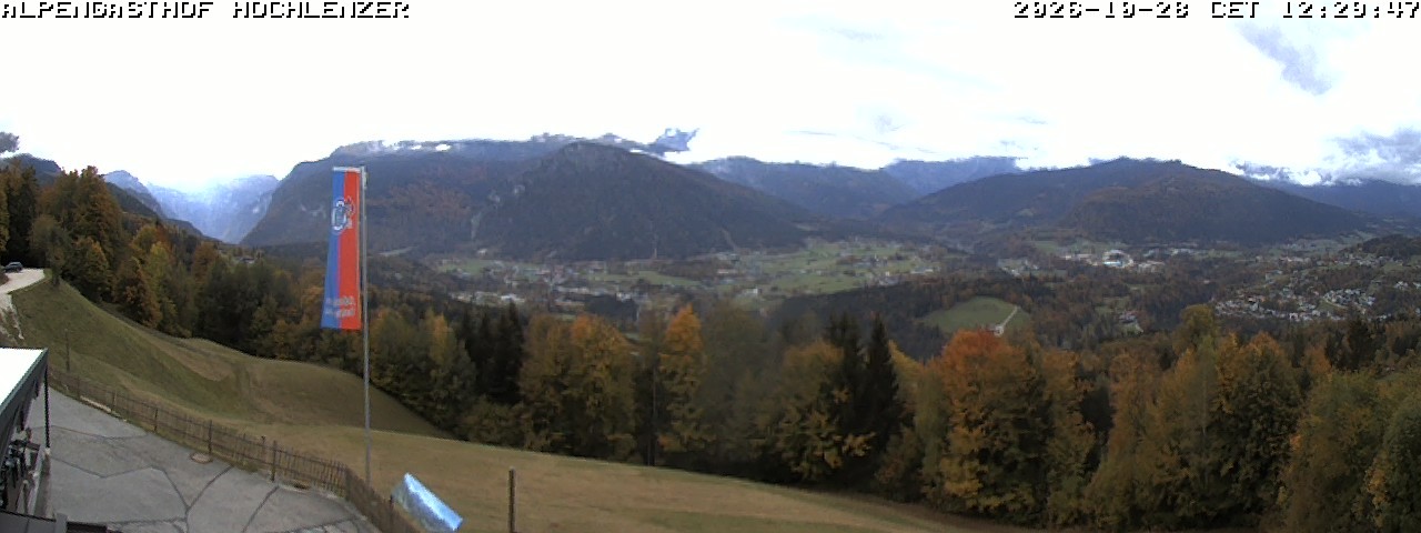 Archiv Foto Webcam Schönau am Königssee: Alpengasthof Hochlenzer