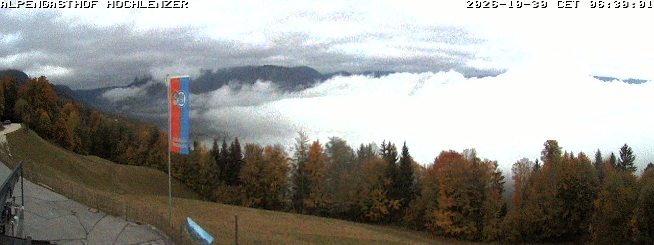Archiv Foto Webcam Schönau am Königssee: Alpengasthof Hochlenzer