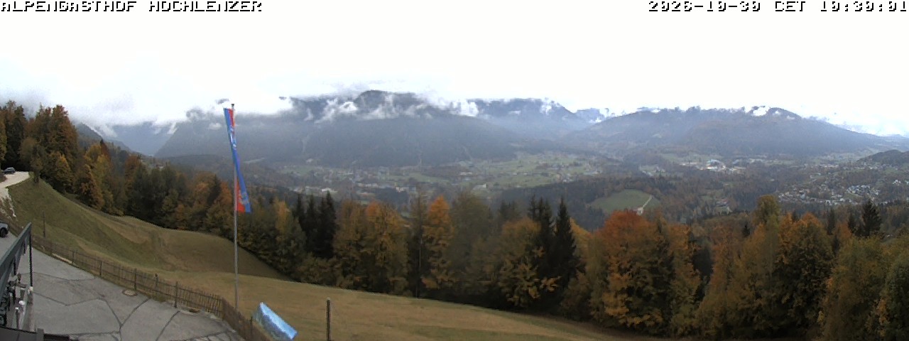 Archiv Foto Webcam Schönau am Königssee: Alpengasthof Hochlenzer