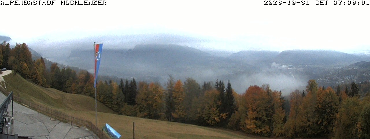 Archived image Webcam Schönau am Königssee - View Mountain Hut Hochlenzer