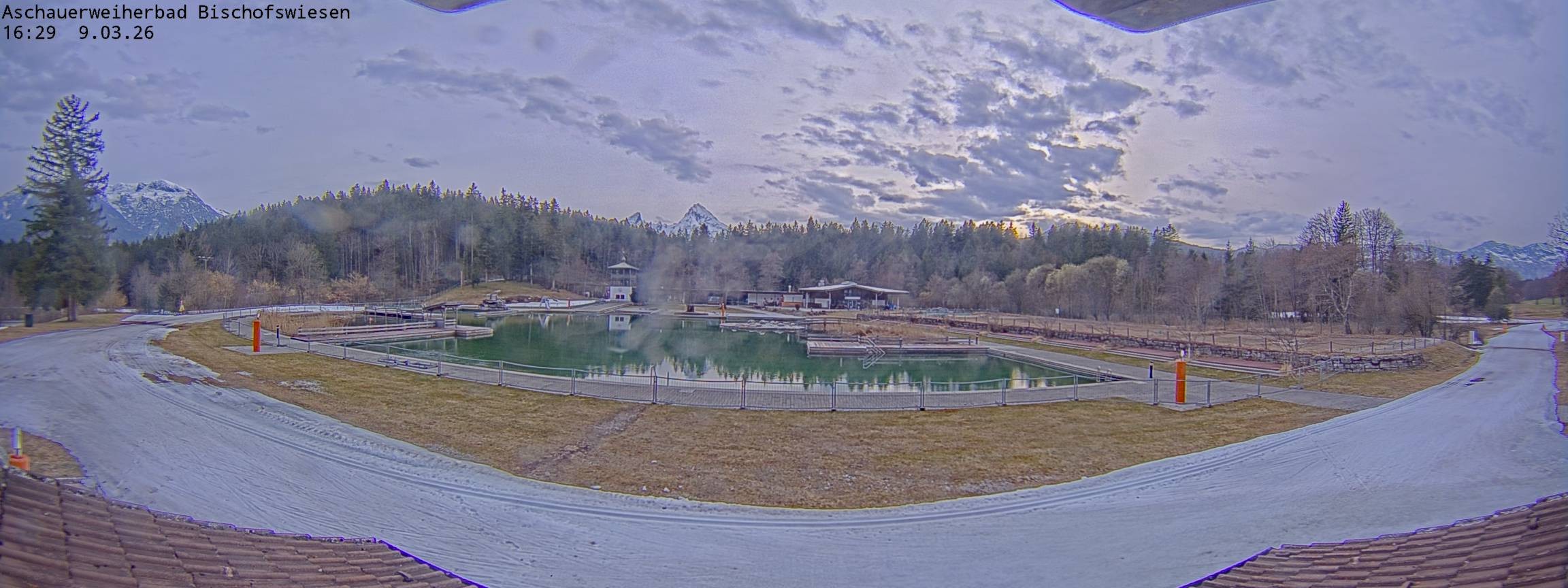 Archiv Foto Webcam Bischofswiesen: Naturbad Aschauerweiher