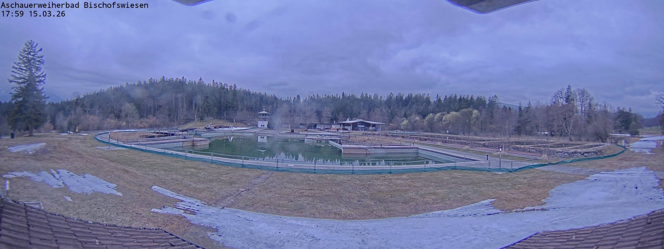 Archiv Foto Webcam Bischofswiesen: Naturbad Aschauerweiher