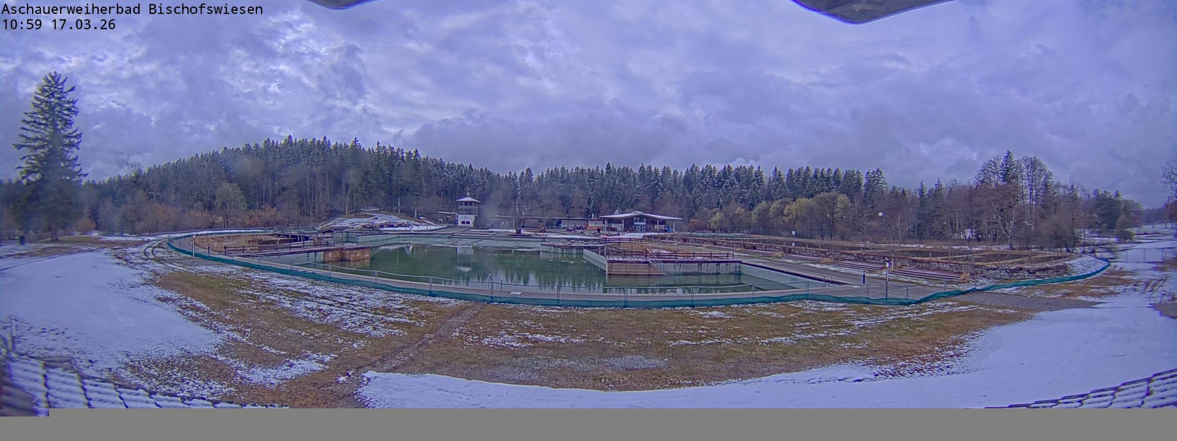 Archiv Foto Webcam Bischofswiesen: Naturbad Aschauerweiher